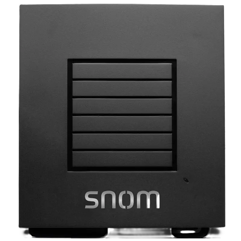 Répéteur DECT Snom M5 noir pour extension de couverture des bornes M300, M700 et M900.