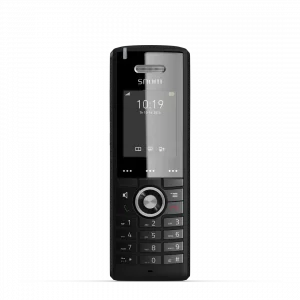Combiné DECT Snom M65 avec grand écran couleur 2 pouces. Combiné professionnel pour système M700 et M900