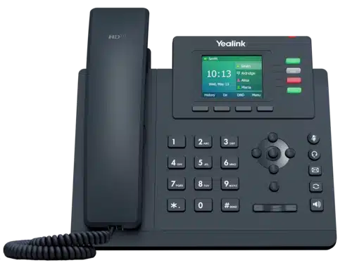 Téléphone IP SIP-T33G de marque Yealink - Leader mondial en fourniture et solution de téléphonie VoIP - Partenaire premium d'EISN