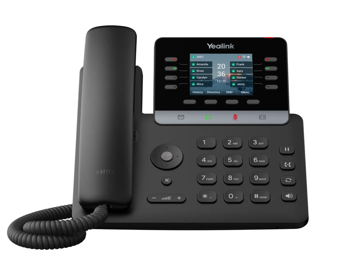 Téléphone IP SIP-T73W de marque Yealink - Leader mondial en fourniture et solution de téléphonie VoIP - Partenaire premium d'EISN