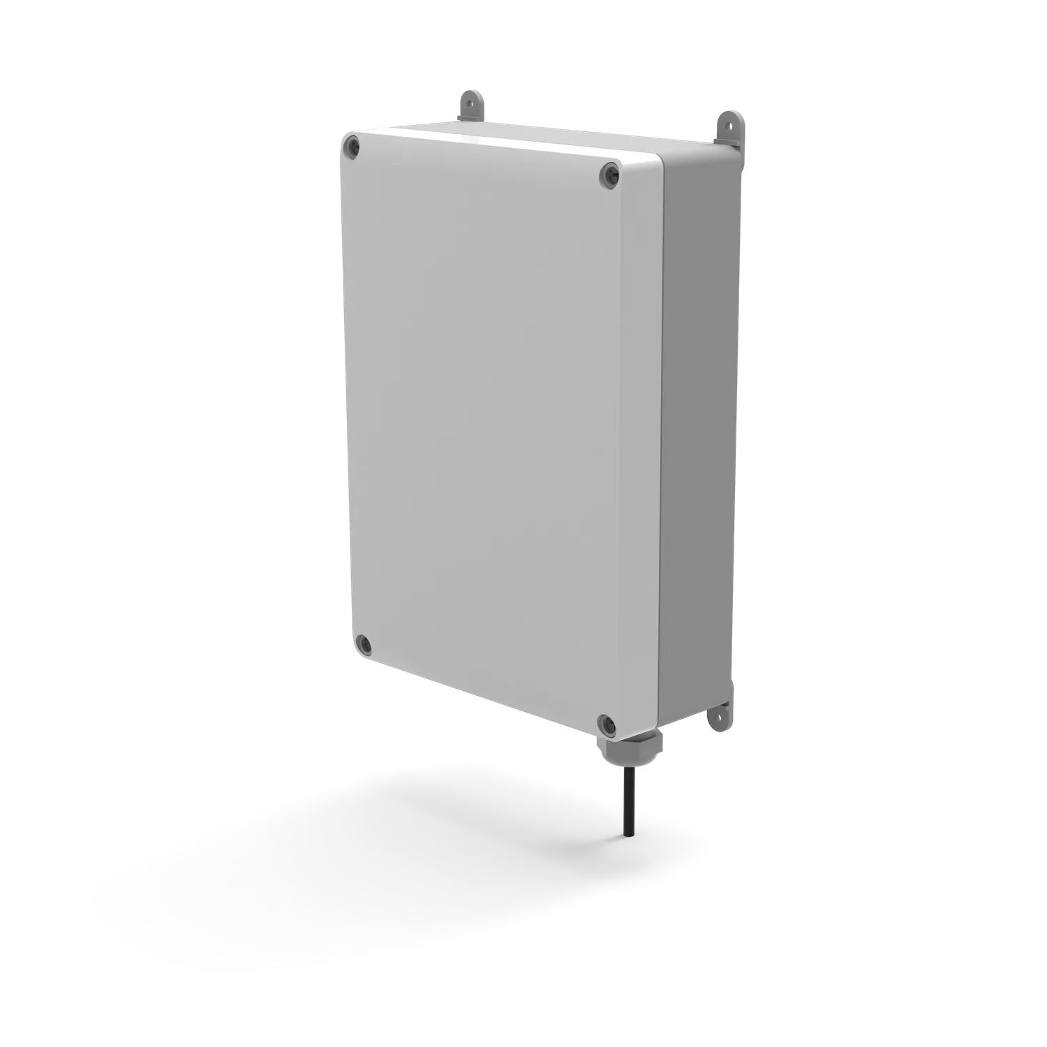 Borne DECT extérieure Snom M900 Outdoor IP55. Boîtier étanche gris pour station de base Snom M900.