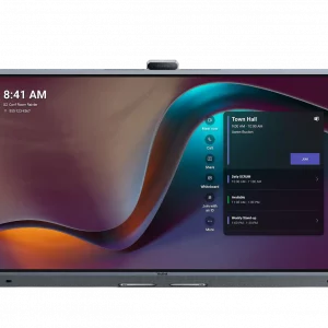 Écran interactif Yealink MB65 Pro 65 pouces en salle de réunion moderne